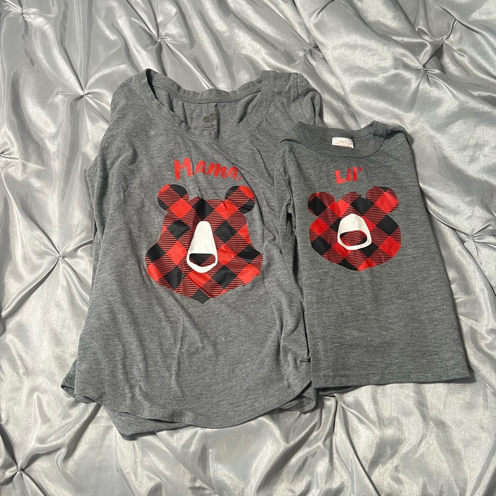 Mommy & Me Matching Bear Pajamas